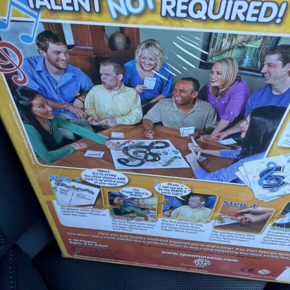 Spontuneous The Party Song Game - Brand NEW Sealed - Picture 4 of 5